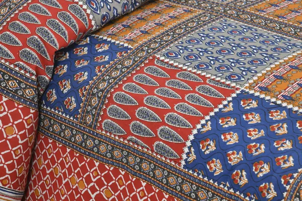 Brown_Cotton_Royal_Avatar_Heritage_Patch_Double_Bedsheet_With_Pillow_Cover_100_X_108_Cm